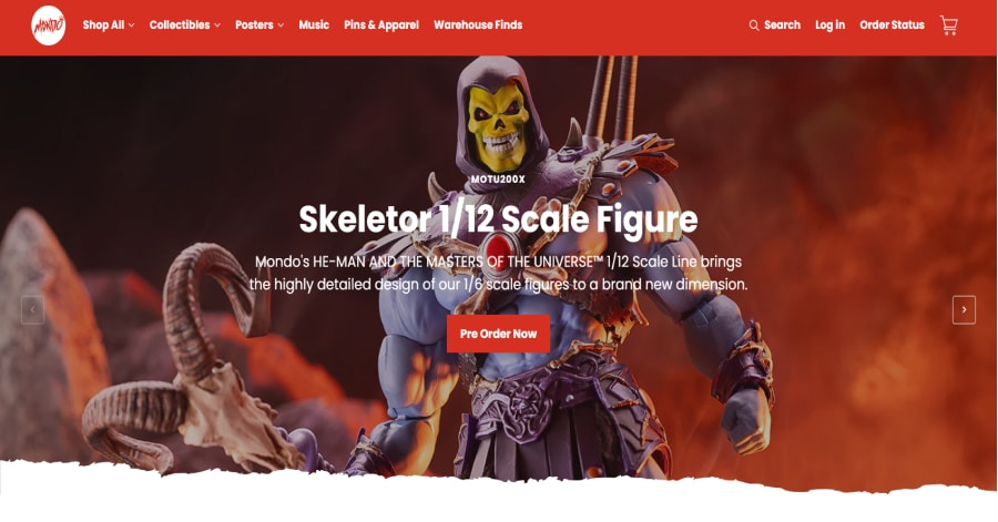 Mondo - Retro Website Examples