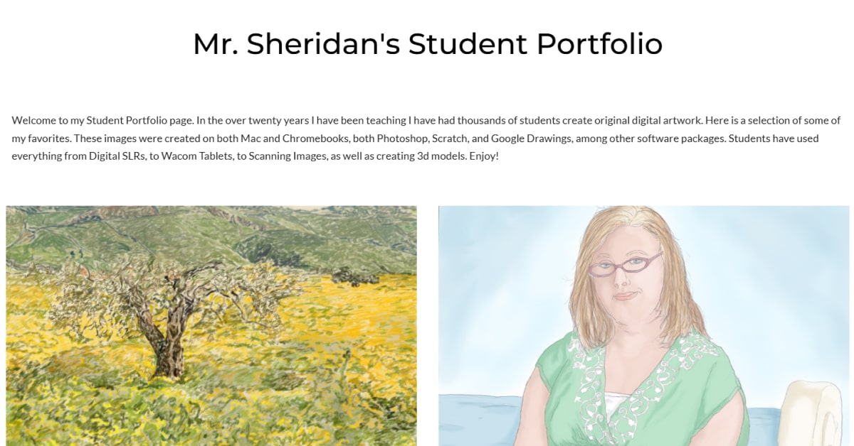 Best Student Portfolio Websites_Ashley Cortez