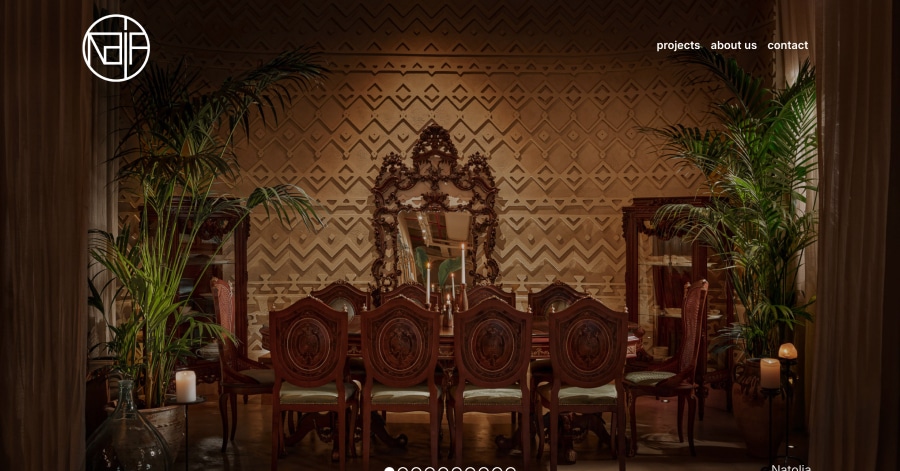 Naif Design - Interior Website Example
