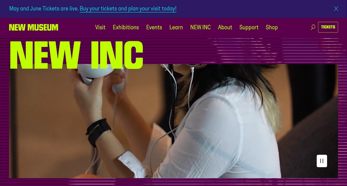 New INC - Squarespace Website Kris Bowers Squarespace Website Example