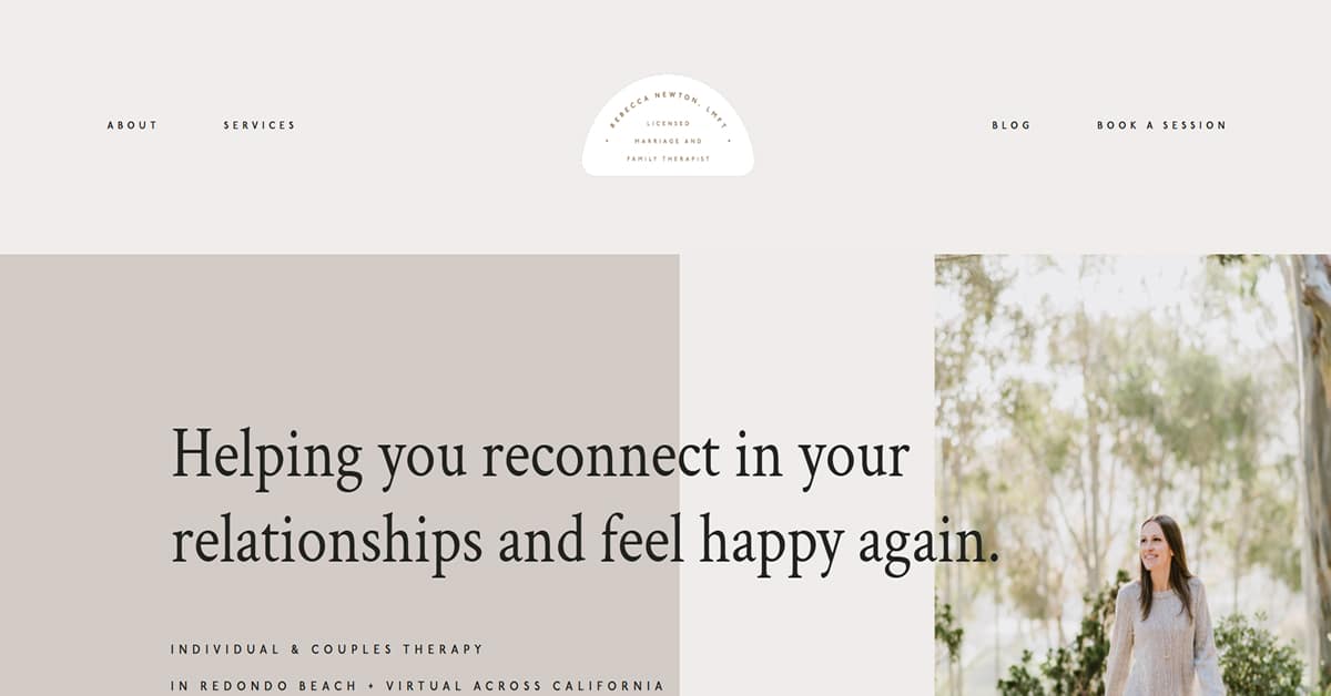 Newton - Therapist Website