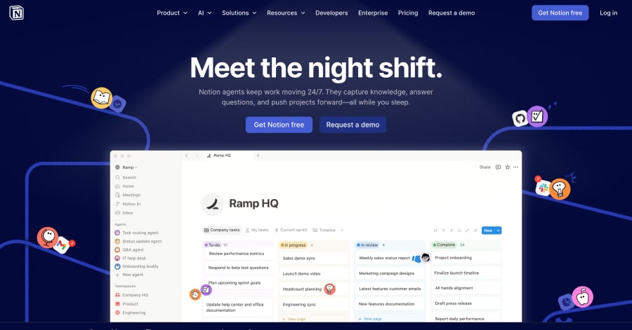 Reflect - Glassmorphism Website Examples