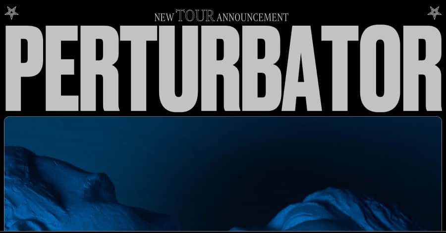 Perturbator - One Page Design Example