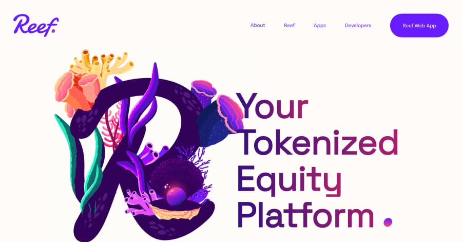 Reef - Financial Website Example