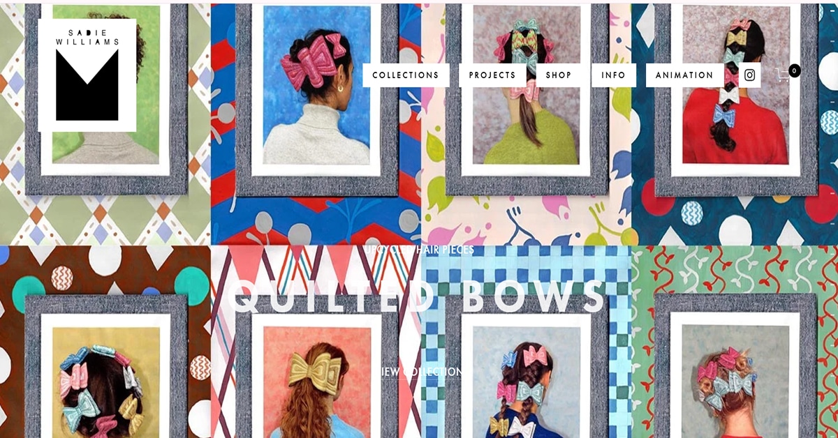 Sadie Williams - Squarespace Website