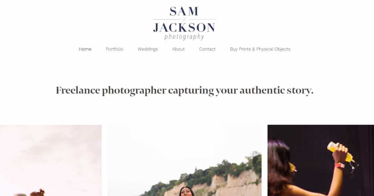 Victoria Togoe - Model Website Examples