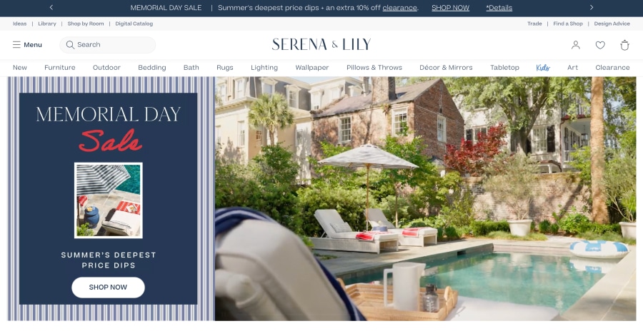 25 Best Home & Garden Websites_SerenaAndLily
