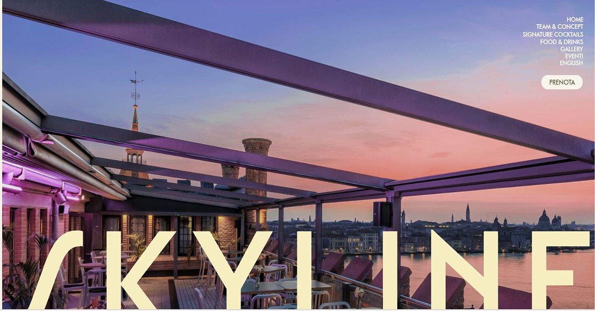 Best Restaurant Websites_Skyline