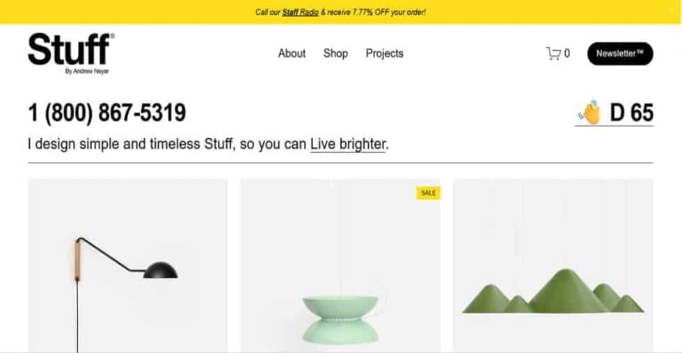 Stuff - Responsive Website Example