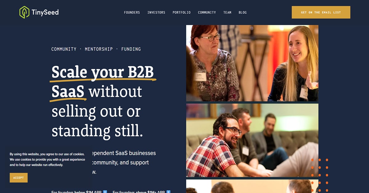 Tiny Seed - Squarespace Website
