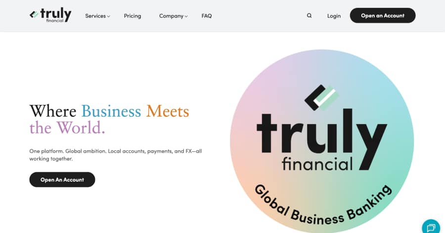 Truly - Financial Website Example