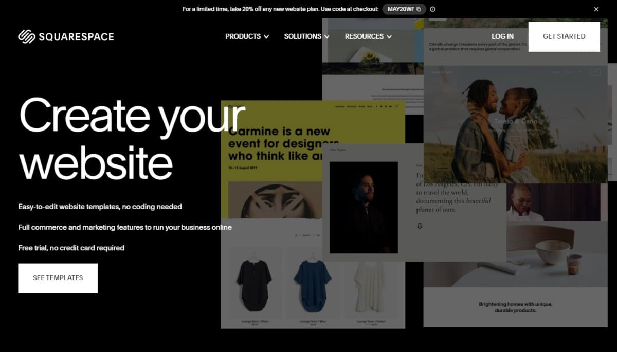 Website Template Statistics_Squarespace