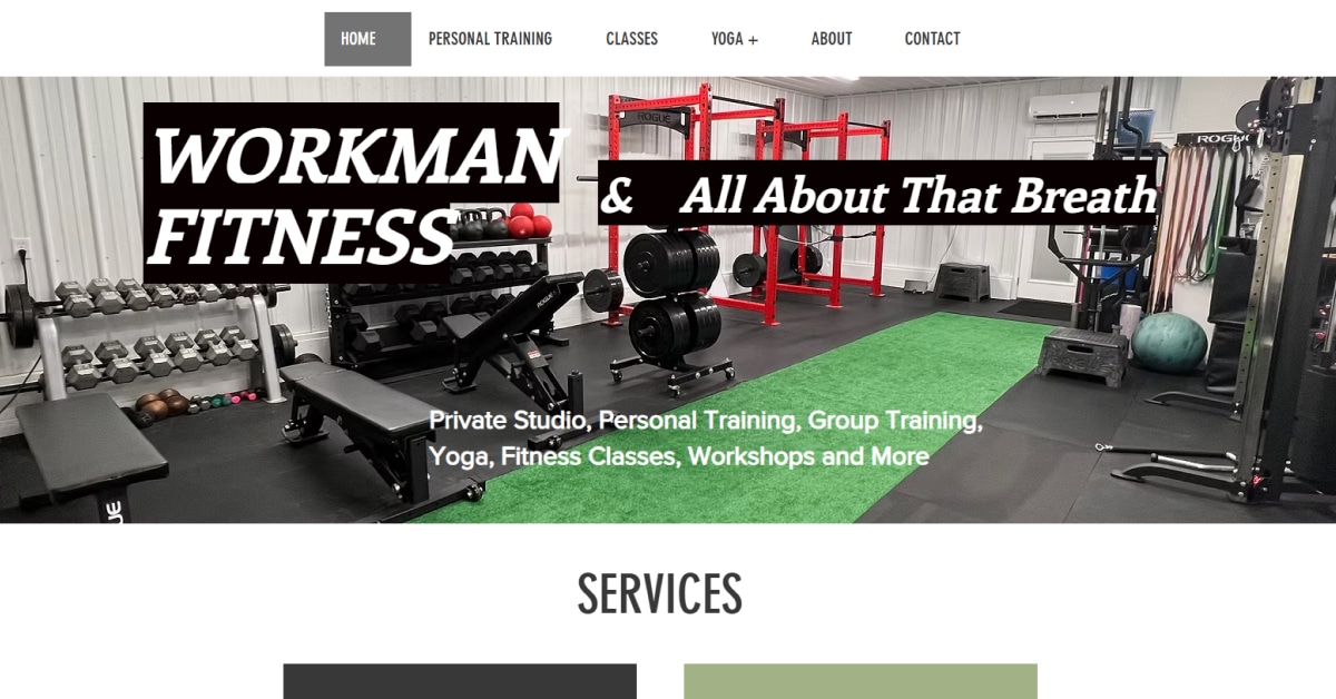 Workman Training - Therapist Website
