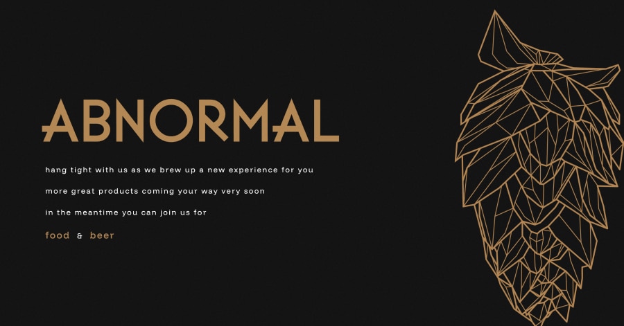 Abnormal - Microbrewery Website Examples
