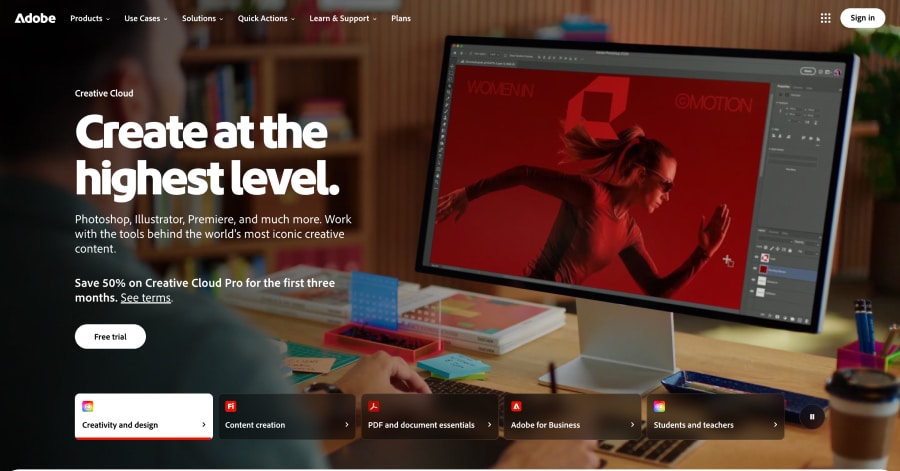 Adobe - Membership Website Example Adobe - Membership Website Example