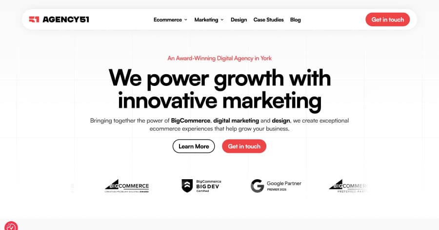 Agency51 - Modern Website Example