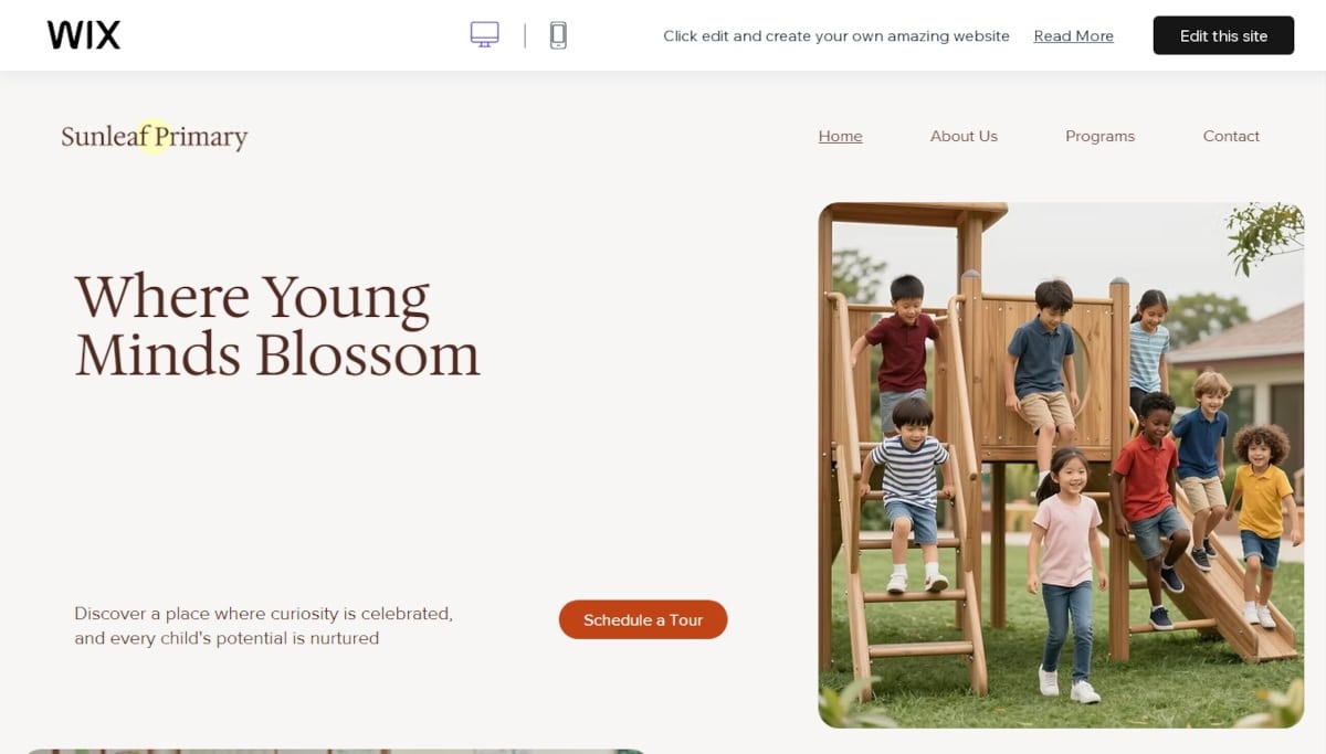 Best Academic Website Templates_Sunleaf Primary Best Academic Website Templates_Sunleaf Primary