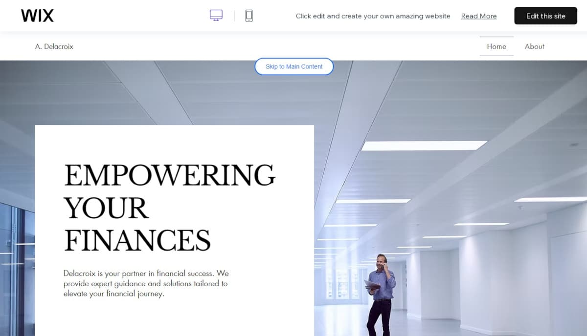 Best Accountant Website Template_A Delacroix Best Accountant Website Template_A Delacroix