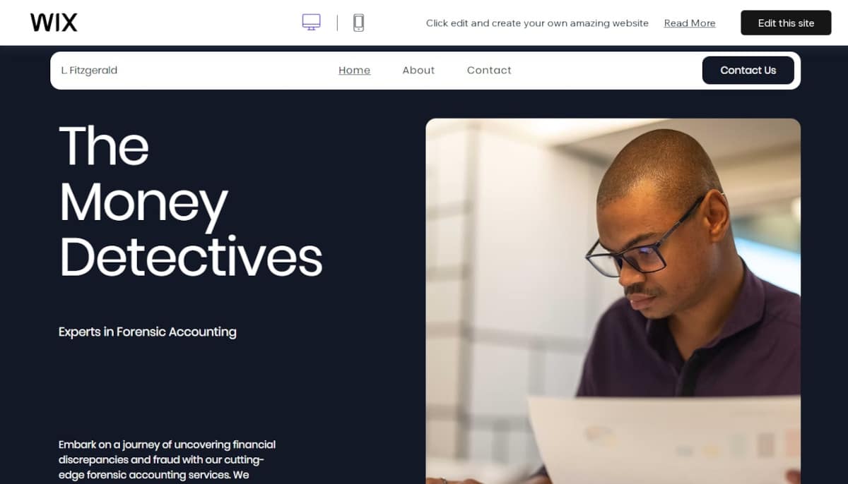 Best Accountant Website Template_L Fitzgerald Best Accountant Website Template_L Fitzgerald