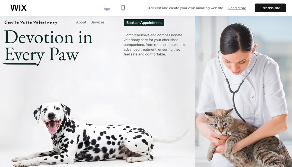 Best Animal Templates_Gentle Vosse Veterinary
