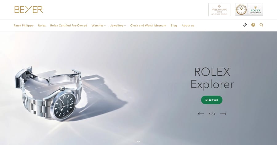 Beyer - Luxury Website Example
