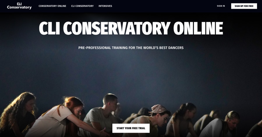 CLI Conservatory - Membership Website Example Reflect - Glassmorphism Website Examples