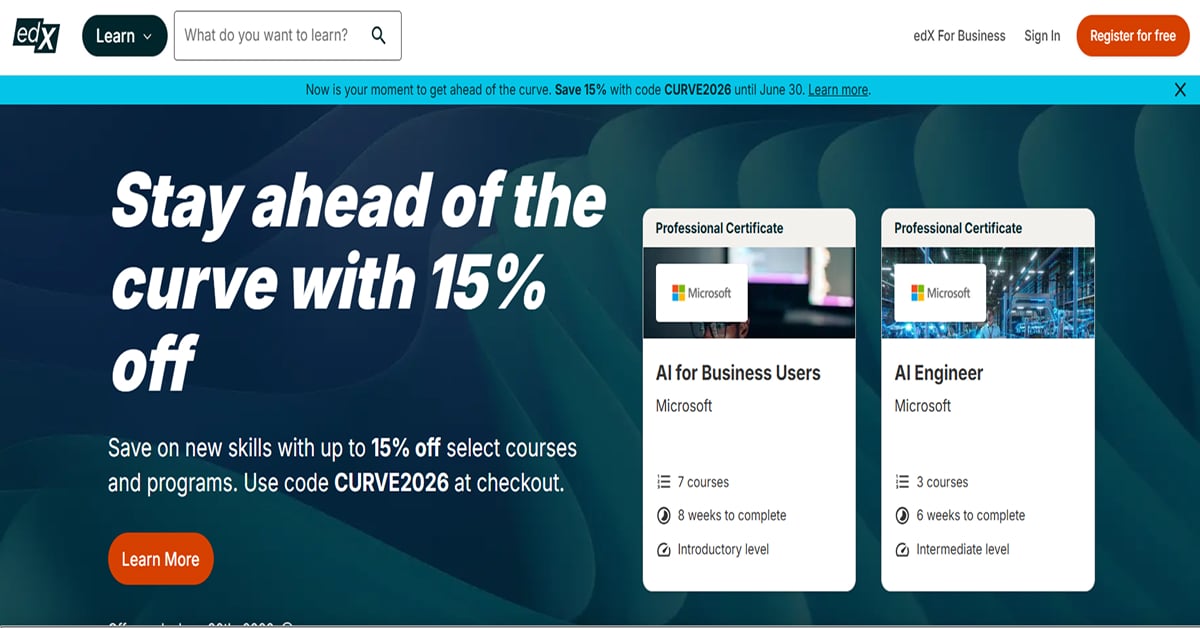 EdX - Training Website edX - Training Wesbite Examples
