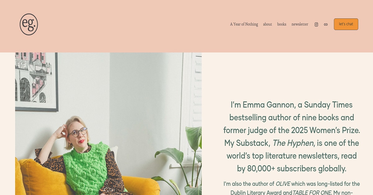 Emma Gannon - Copywriter Website