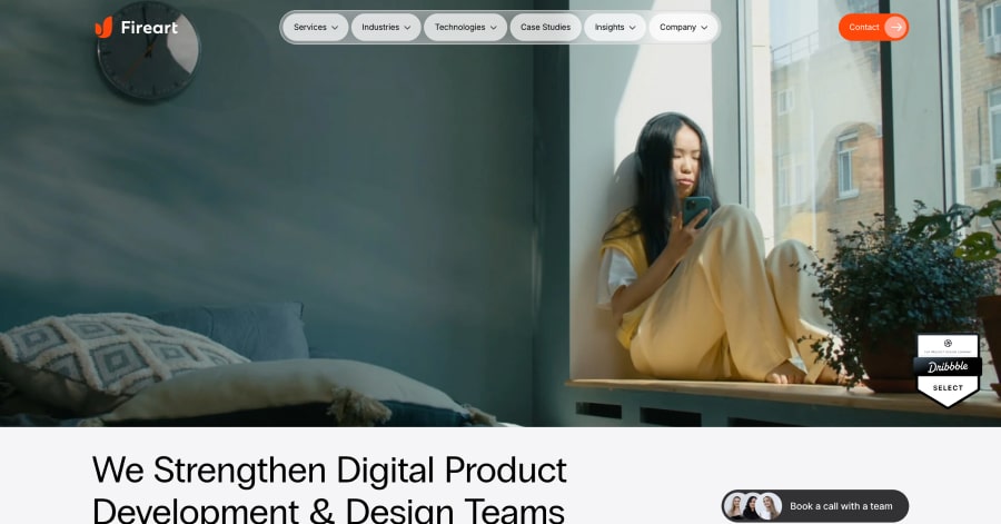 Fireart - Dropservicing Website Example Fireart - Drop Servicing Website Examples