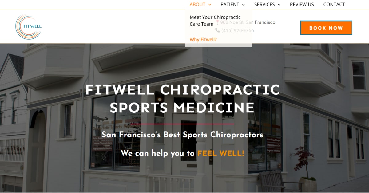 Fitwell - Training Website Gigi Hadid - Model Website Examples
