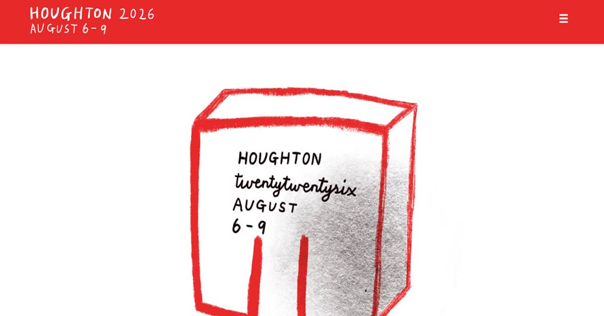 Houghton - Event Website Design Houghton