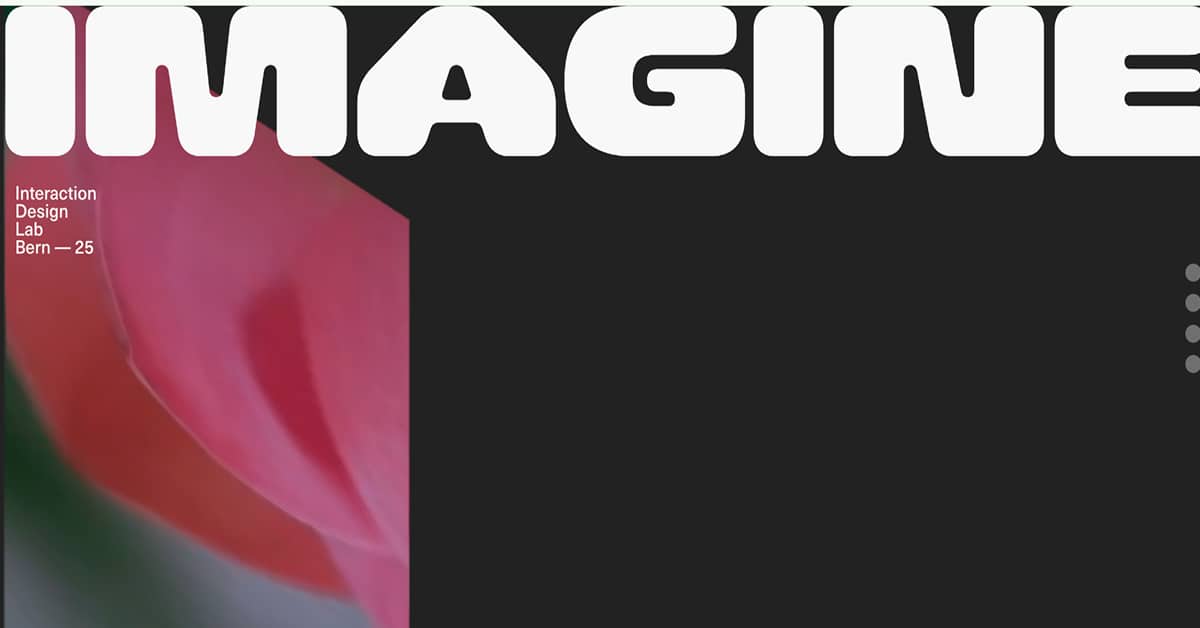 Imagine - Event Website Design