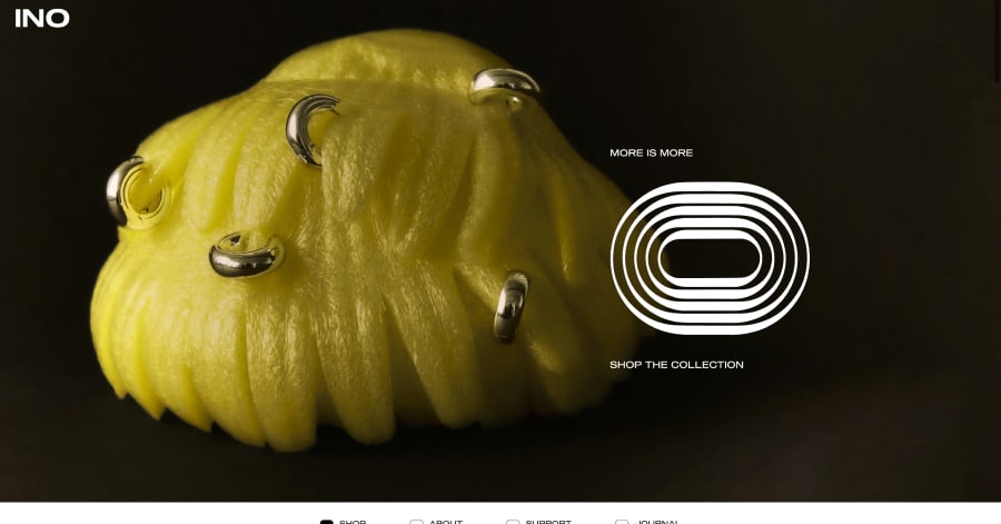 Ino - Luxury Website Example
