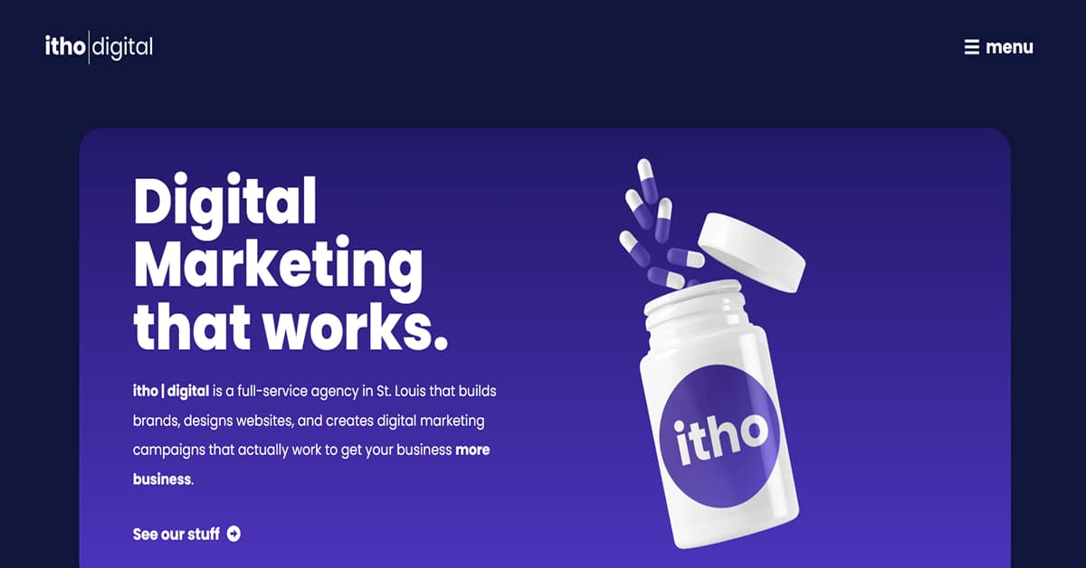 Itho Digital - Elementor Website Lech Rudnicki Elementor Website Example