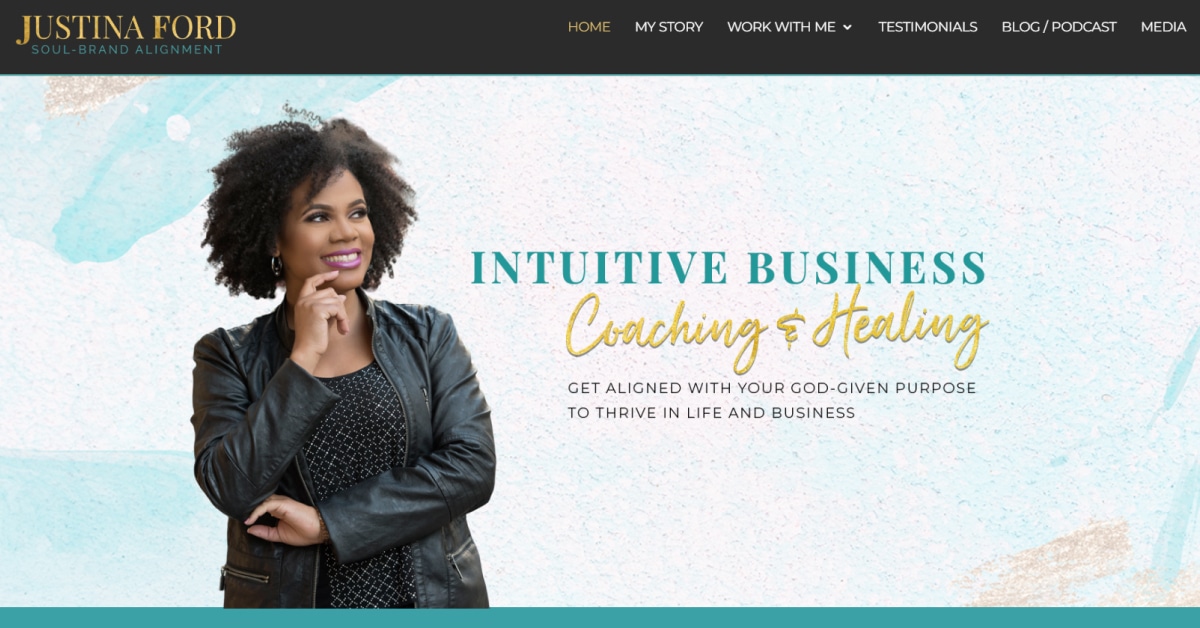 Justina Ford - Training Website
