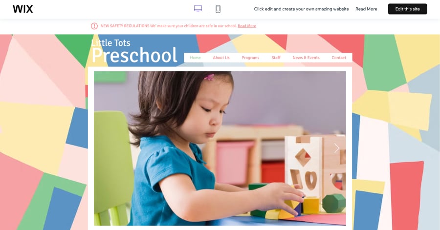 Brockway Community College - Academic Website Template Examples