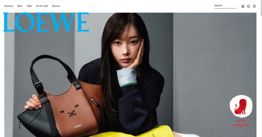 Loewe - HTML Website Example Loewe - HTML Website Example