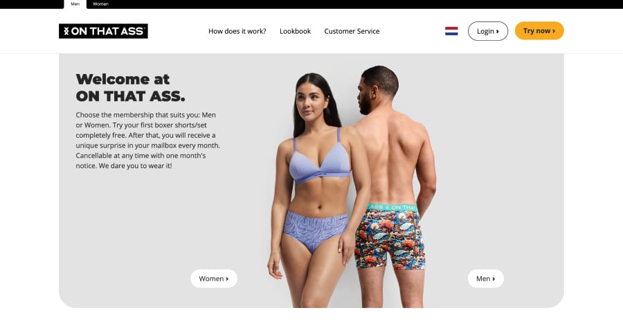 On That Ass - Membership Website Example On That Ass - Membership Website Example