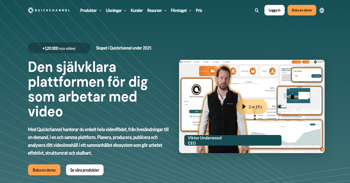 Quick Channel - Training Website Quick Channel - Bilingual Website Examples