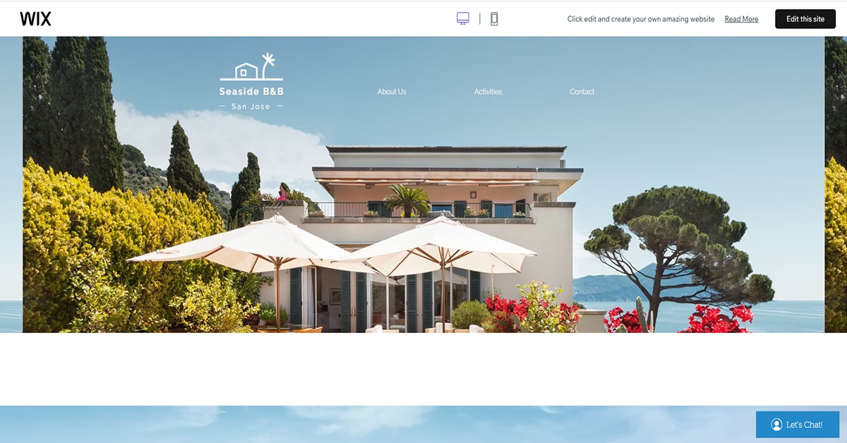 Seaside Bar - Travel Agency Website Template Mount Sleet Template - Travel Agency Website Templates