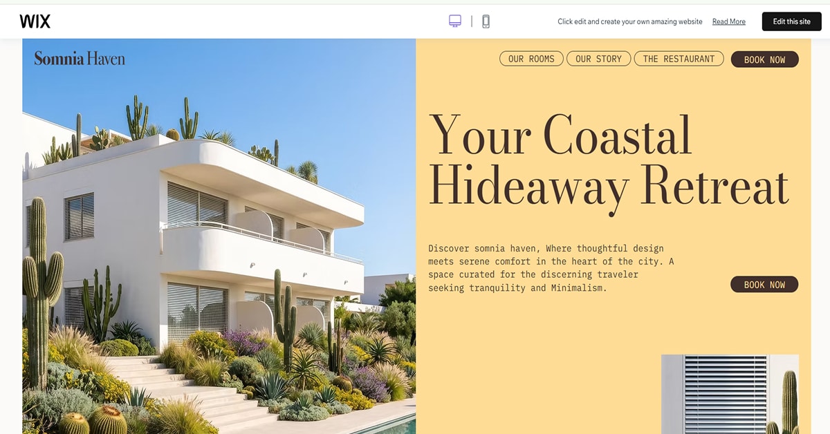 Somnia Haven - Travel Agency Website Template Mount Sleet Template - Travel Agency Website Templates