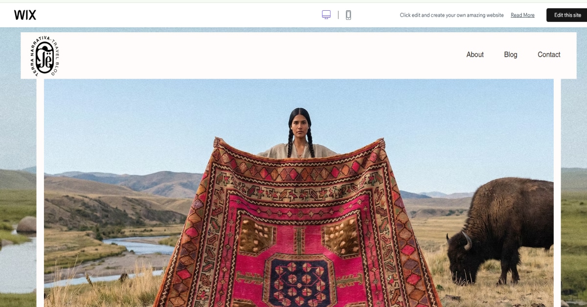 Terra Narrativa - Travel Agency Website Template Mount Sleet Template - Travel Agency Website Templates
