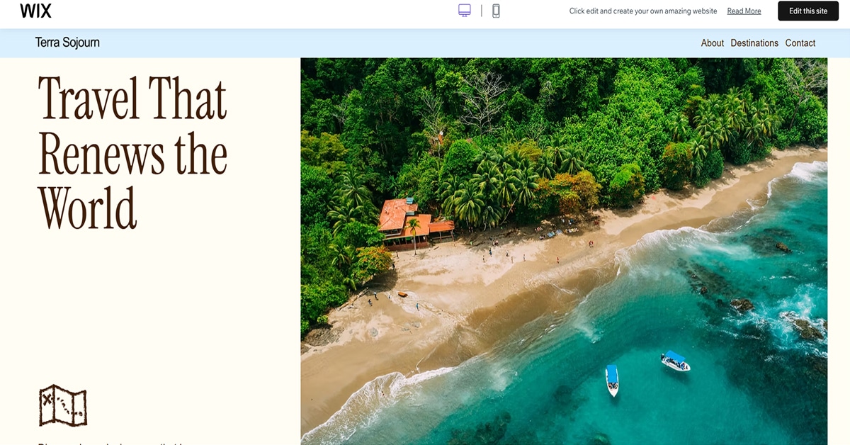 Terra Sojourn - Travel Agency Website Template Mount Sleet Template - Travel Agency Website Templates