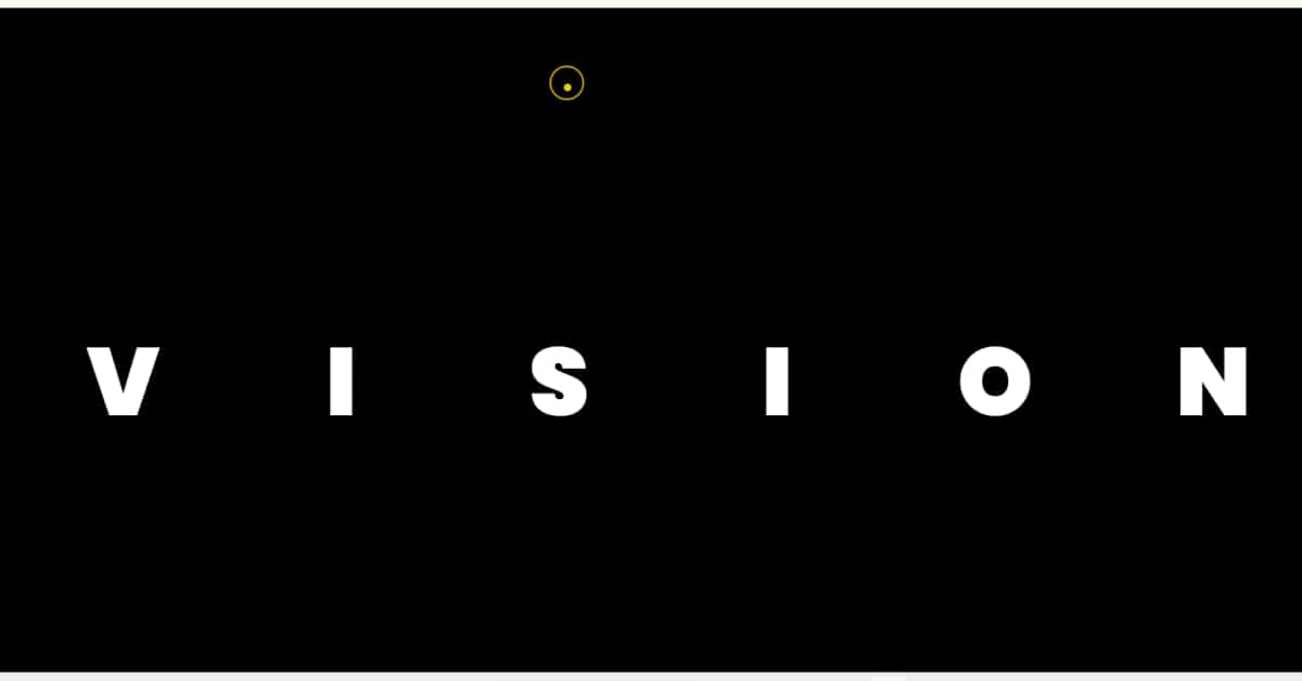 Vision - Videographer Website