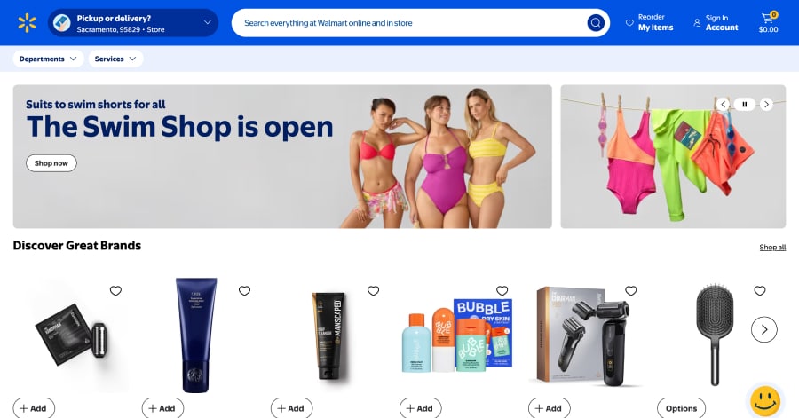 Walmart - Membership Website Example Walmart - Membership Website Example
