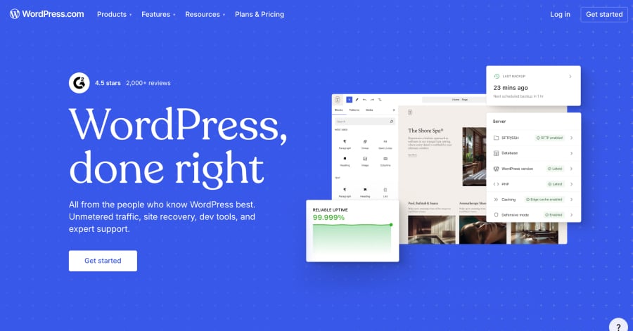 WordPress - Dropservicing Website Example WordPress - Drop Servicing Website Examples