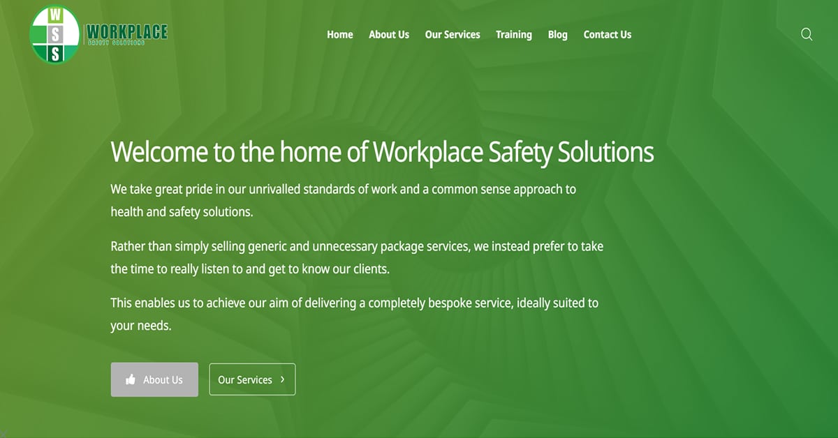 Workplace Safety Solutions - Training Website Workplace Safety Solutions - Training Website Examples