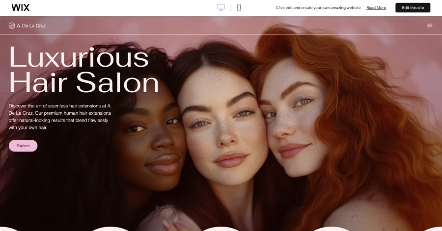 Lea Beeauty - Makeup Artist Website Templates