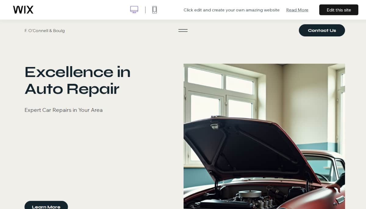 Best Auto Repair Templates_F OConnell And Boulg Best Auto Repair Templates_F OConnell And Boulg
