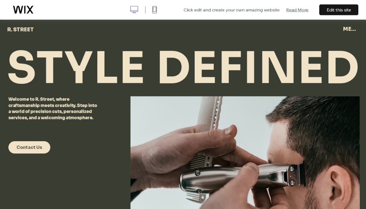Best Barber Templates_R Street Best Barber Templates_R Street